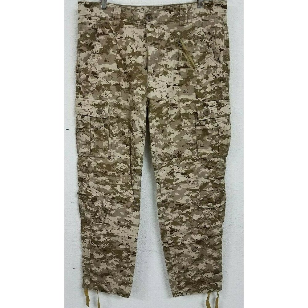 AKARMY Men's Military Army Camo Combat Work Cargo